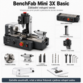 BenchFab Mini 3X – mini soustruh 3 v 1 pro DIY a modely